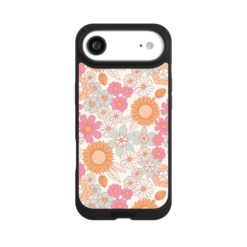 iPhone Air NIVOpure Retro Boho Blumen