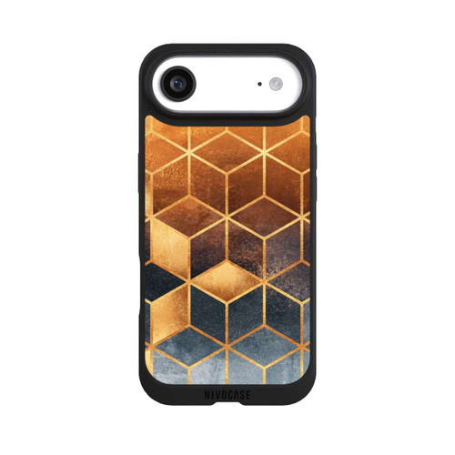 Apple iPhone Air NIVOpure Golden Gradient Cubes