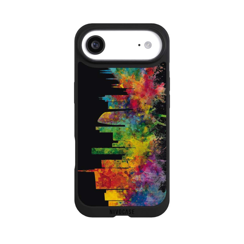 iPhone Air NIVOpure Milan Italy Skyline Black
