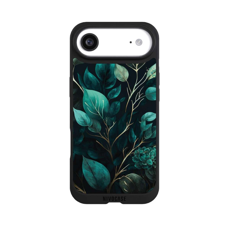 iPhone Air NIVOpure Eucalyptus Dark Background