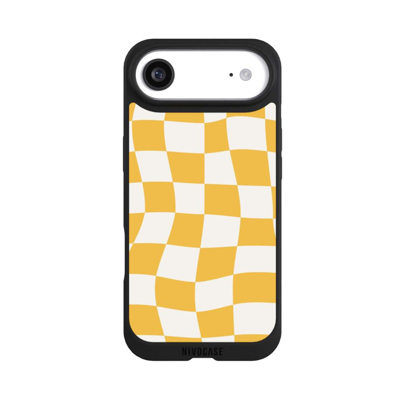 iPhone Air NIVOpure Checkerboard yellow