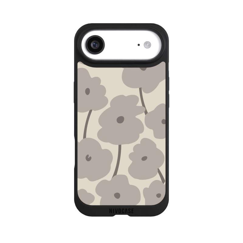iPhone Air NIVOpure Minimalistic Flowers Beige