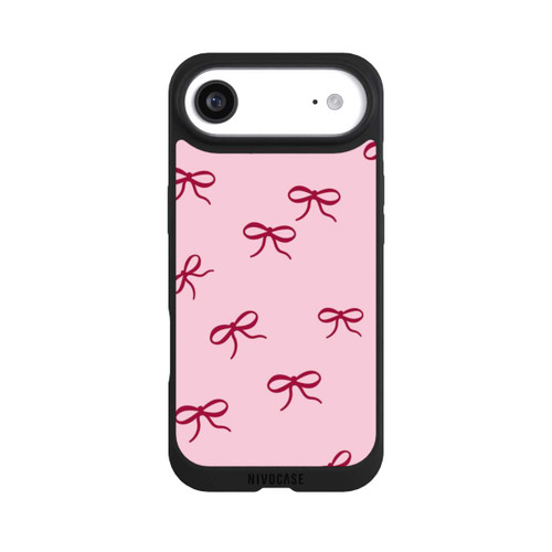 Apple iPhone Air NIVOpure Bows Red Pink Pattern