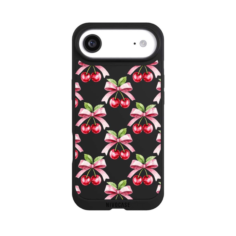 iPhone Air NIVOpure Cherry Bow Art with AI