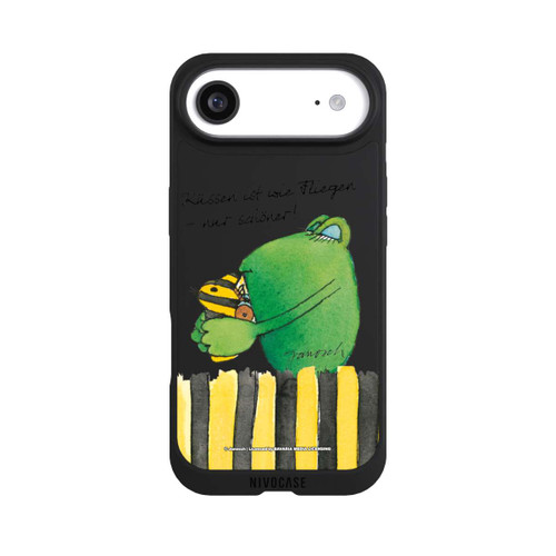 Apple iPhone Air NIVOpure Frosch Küssen ist wie Fliegen Transparent