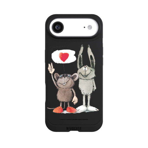 Apple iPhone Air NIVOpure Maus und Hase Transparent