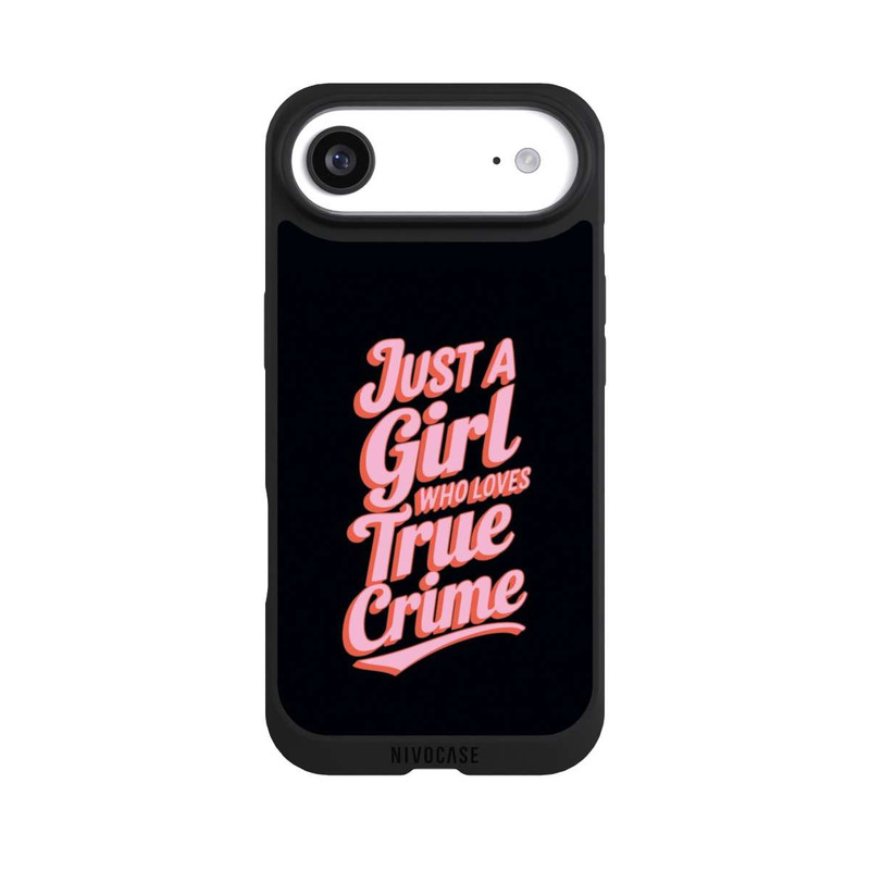 iPhone Air NIVOpure Just a Girl Who Loves True Crime