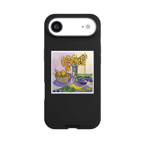 Apple iPhone Air NIVOpure Daffodil Patchwork, 2023, by Catherine J Martzloff