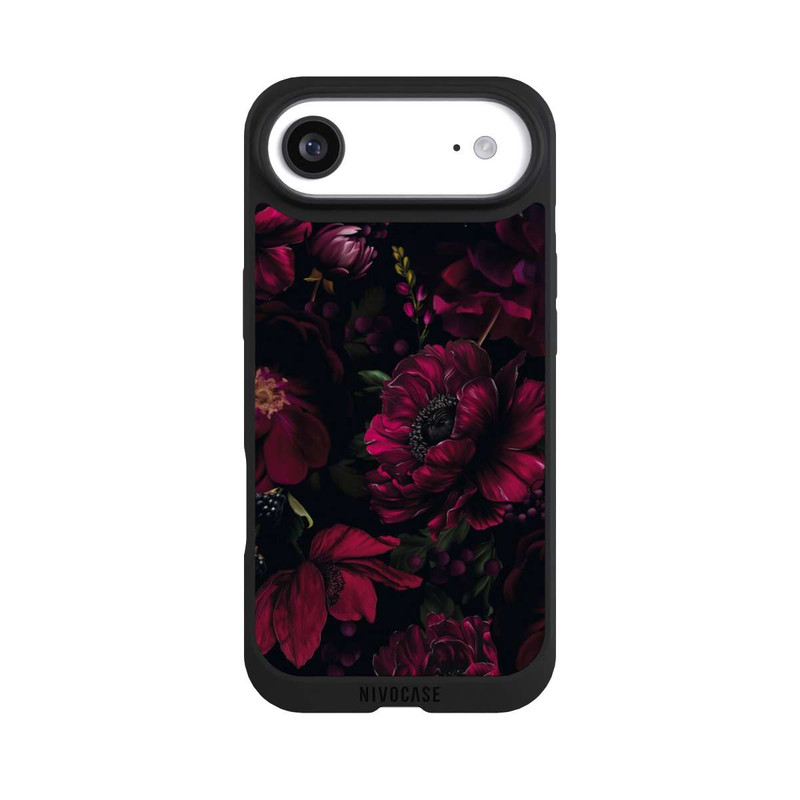 iPhone Air NIVOpure Dark Red Flower Love