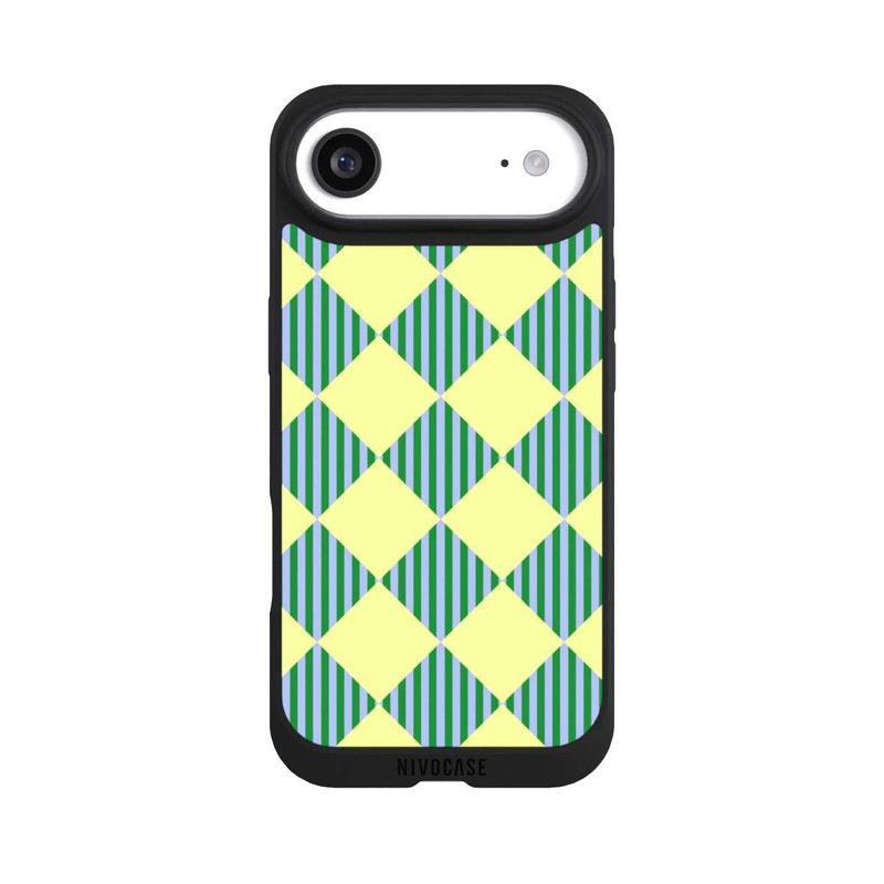 iPhone Air NIVOpure Diamond Pattern Yellow Green