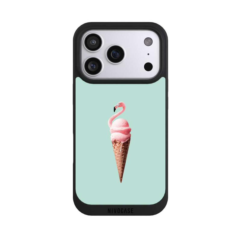 iPhone 17 Pro NIVOpure Flamingo ice cream