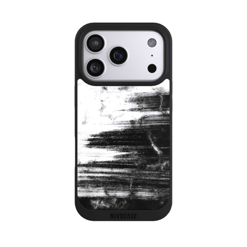 Apple iPhone 17 Pro NIVOpure Brushed monochrome stone