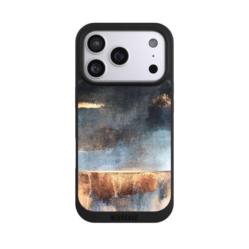 iPhone 17 Pro NIVOpure Storm Gold Print