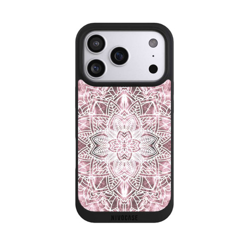 Apple iPhone 17 Pro NIVOpure Blush marble mandala