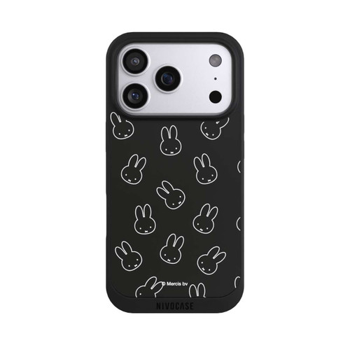 Apple iPhone 17 Pro NIVOpure Miffy Pattern Black