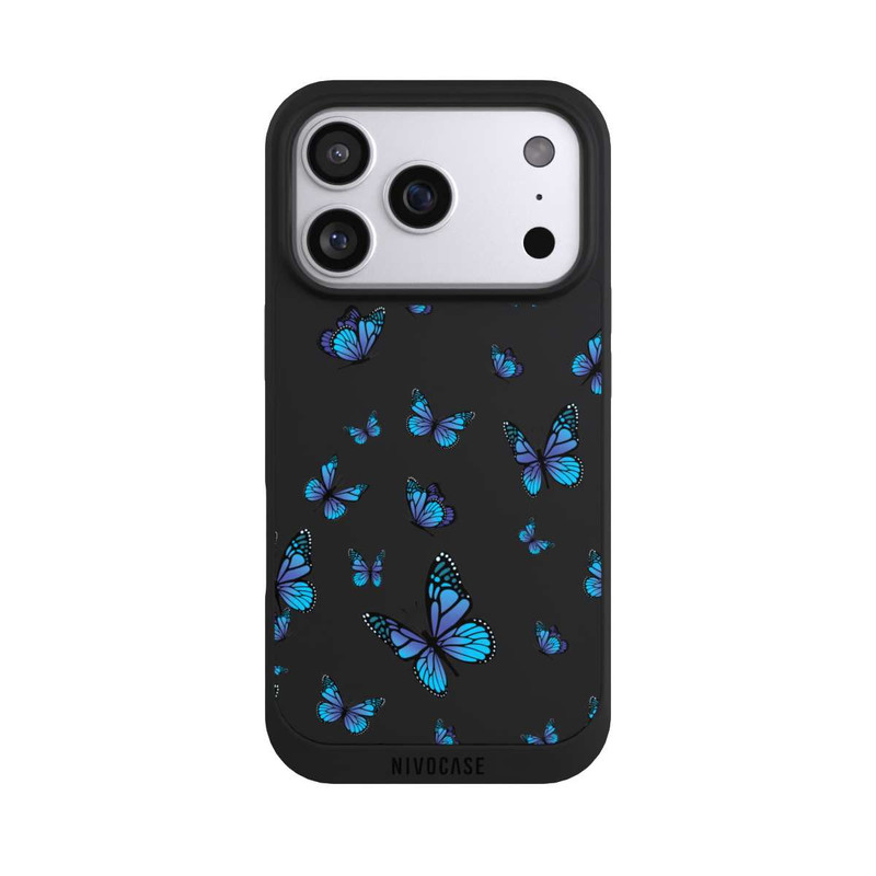 iPhone 17 Pro NIVOpure Butterfly Pattern Transparent