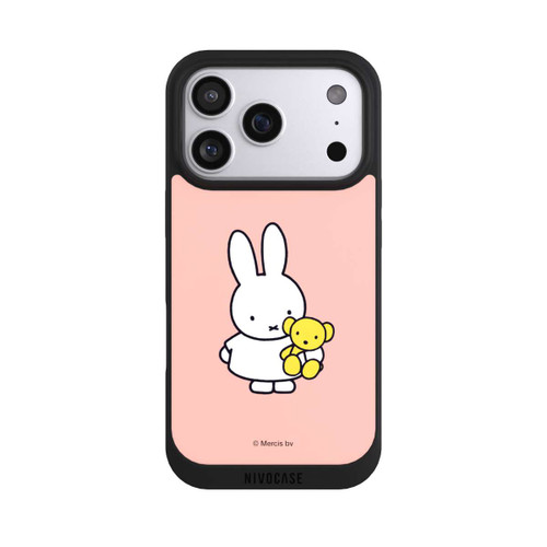 Apple iPhone 17 Pro NIVOpure Miffy Teddy Pink