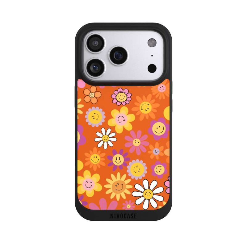 iPhone 17 Pro NIVOpure Smiles Orange Flowers