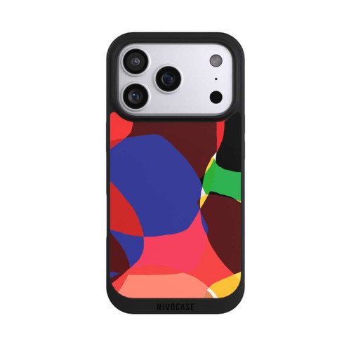 Apple iPhone 17 Pro NIVOpure Colorful Retro Shapes Background