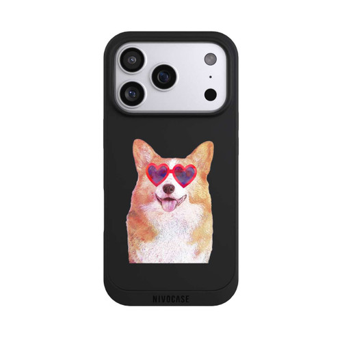 Apple iPhone 17 Pro NIVOpure Cute Corgi Transparent