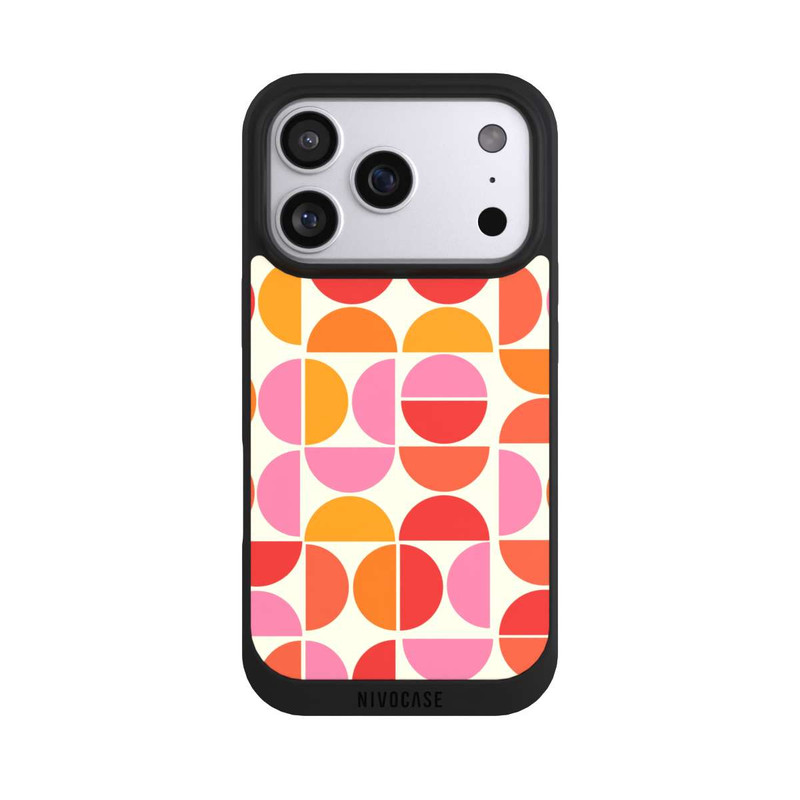 iPhone 17 Pro NIVOpure Retro Trend Pattern Orange