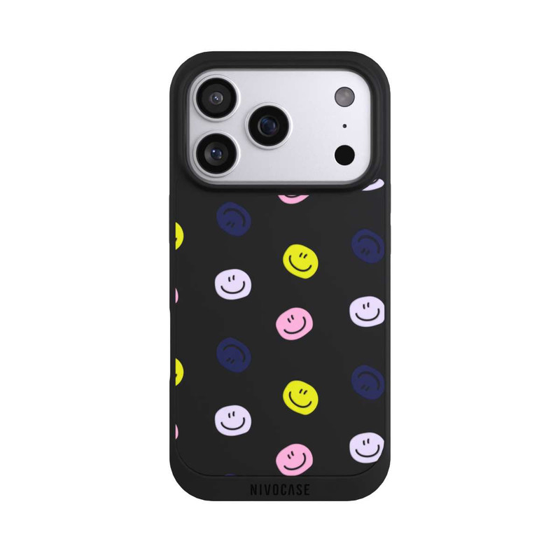iPhone 17 Pro NIVOpure Smile Pattern Pink