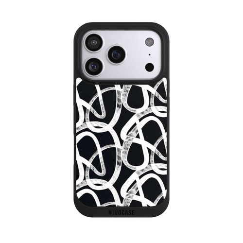 Apple iPhone 17 Pro NIVOpure Doodles Black and White