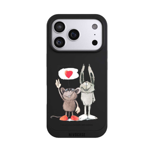 Apple iPhone 17 Pro NIVOpure Maus und Hase Transparent