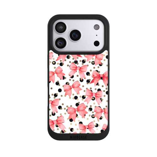 Apple iPhone 17 Pro NIVOpure Red Bows and Polka Dots