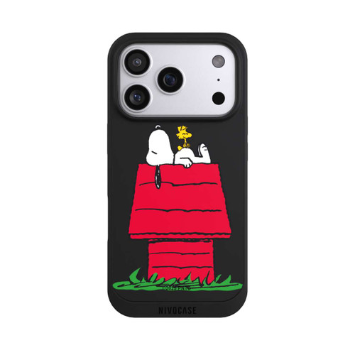Apple iPhone 17 Pro NIVOpure Snoopy and Woodstock Classic transparent