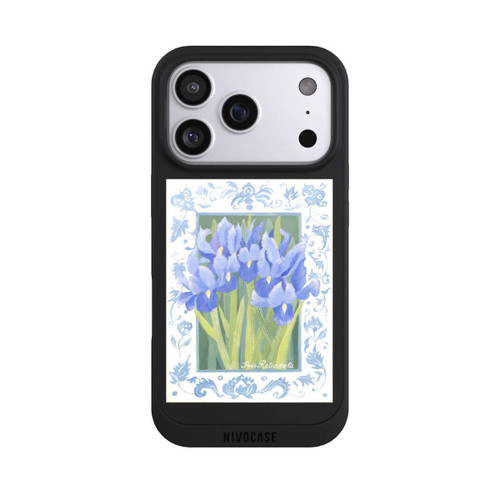 Apple iPhone 17 Pro NIVOpure Blue Iris, by Jennifer Abbott