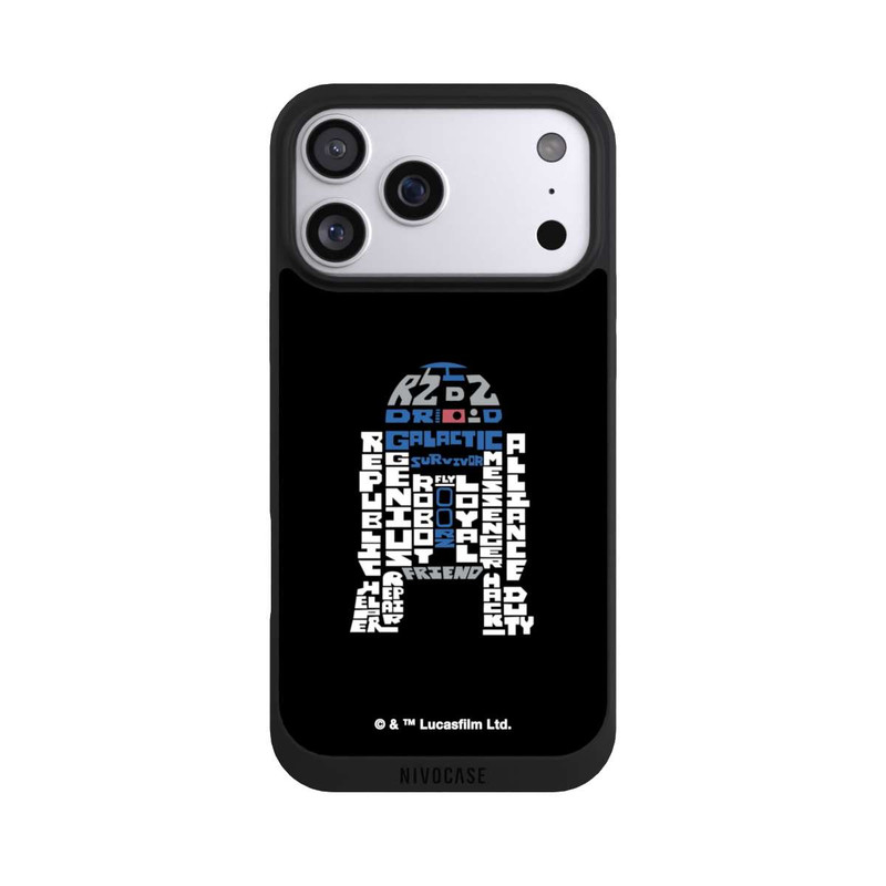 iPhone 17 Pro Max NIVOpure R2-D2 Typo Graphic