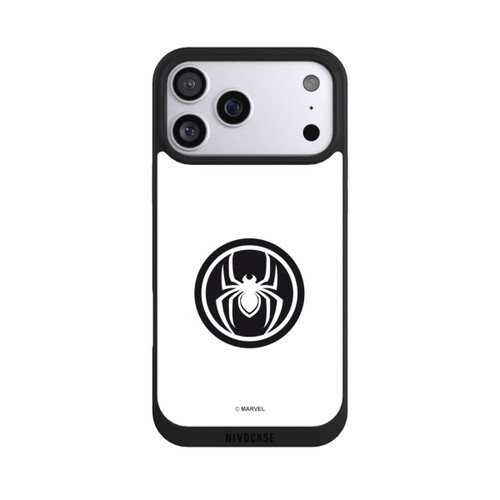 Apple iPhone 17 Pro Max NIVOpure Spider-Man Spider Logo White