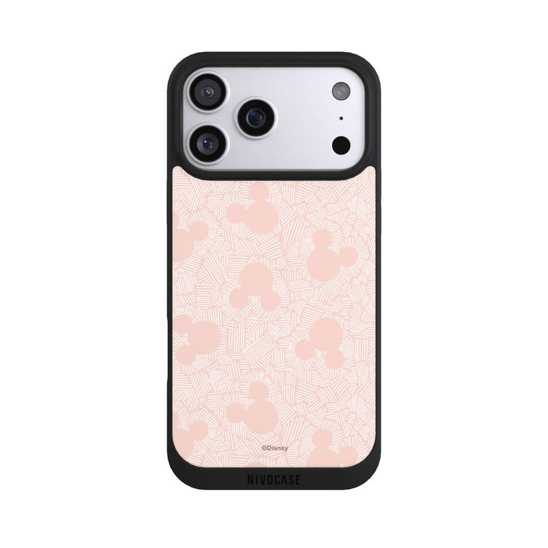 iPhone 17 Pro Max NIVOpure Disney Mickey Icon Pattern Rose Color