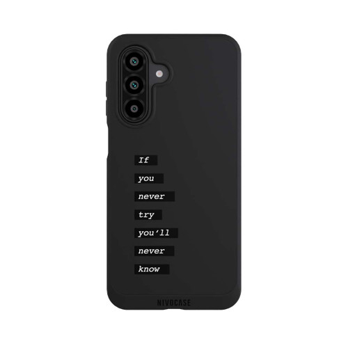 Samsung Galaxy A17 5G NIVOpure If You Try Black Transparent