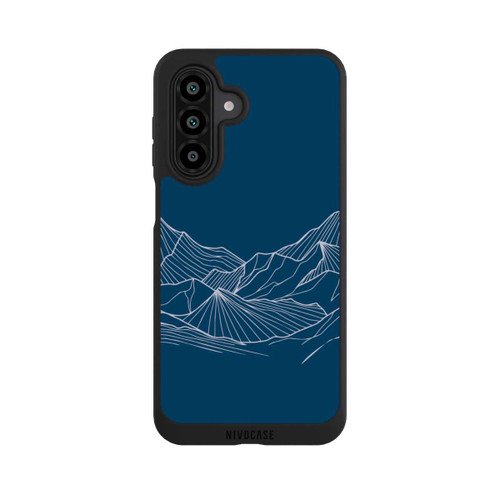 Samsung Galaxy A17 5G NIVOpure Blue Mountain Contour Lines