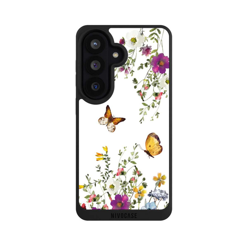 Galaxy S26 NIVOpure Butterflies And Colorful Flowers