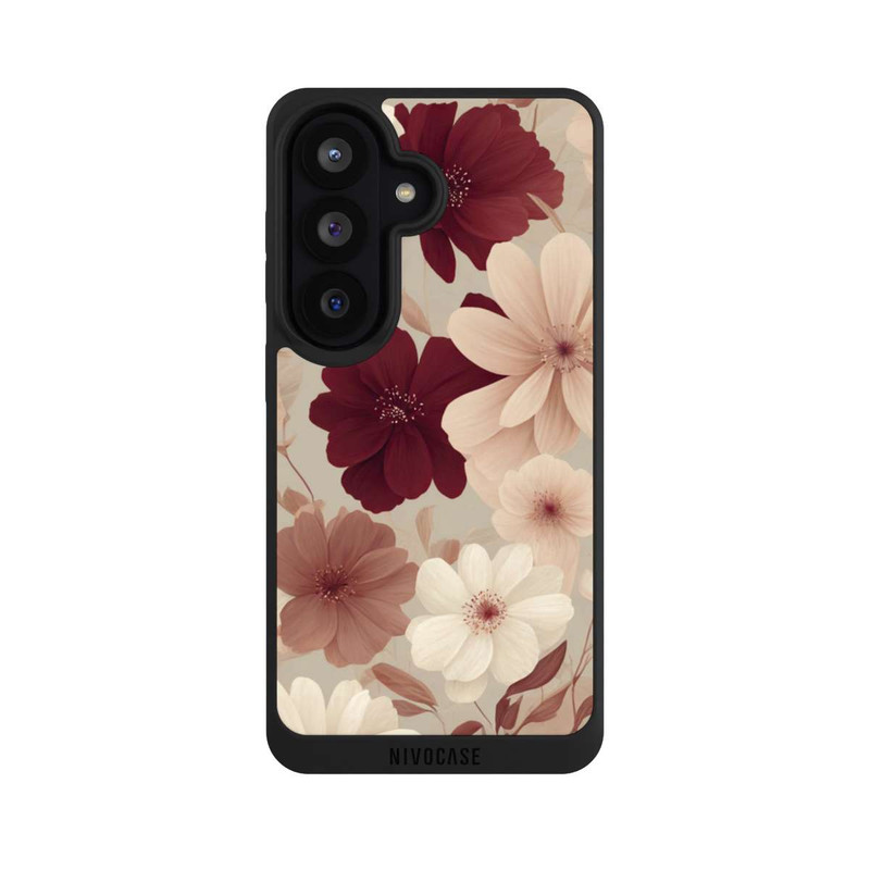 Galaxy S26 NIVOpure Romantic Flowers Beige with AI