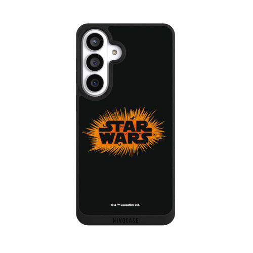 Samsung Galaxy S26+ NIVOpure Star Wars Logo Orange Halloween Explosion