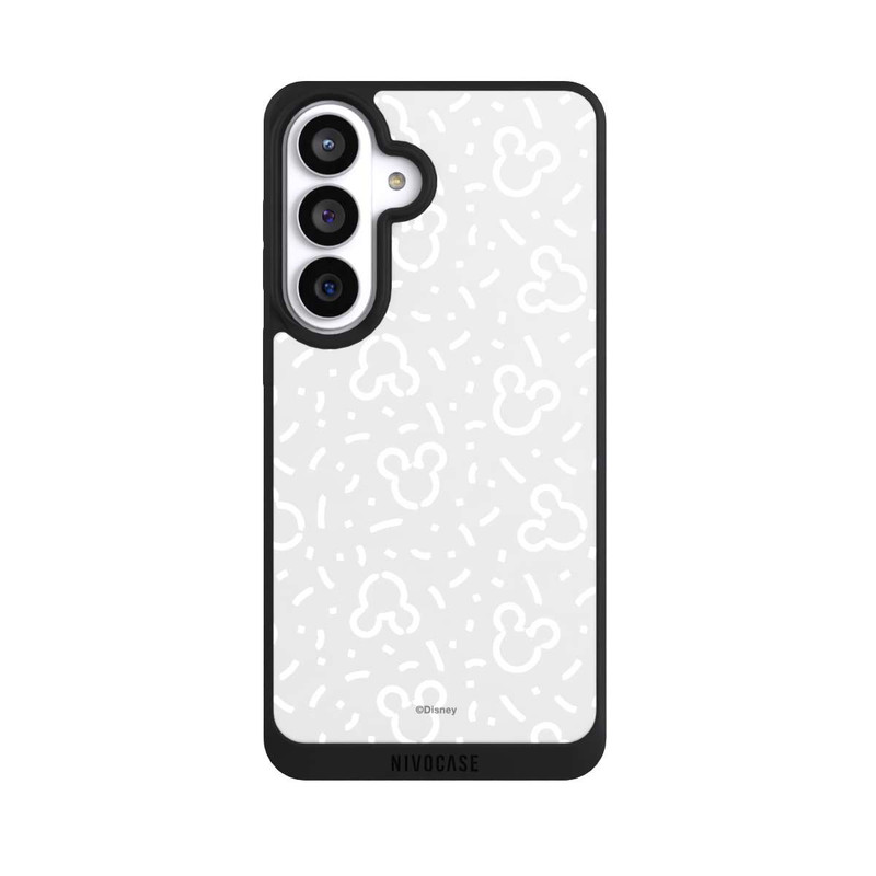 Galaxy S26+ NIVOpure Disney Mickey Icon Pattern Grey