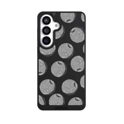 Samsung Galaxy S26+ NIVOpure death-star-pattern-transparent