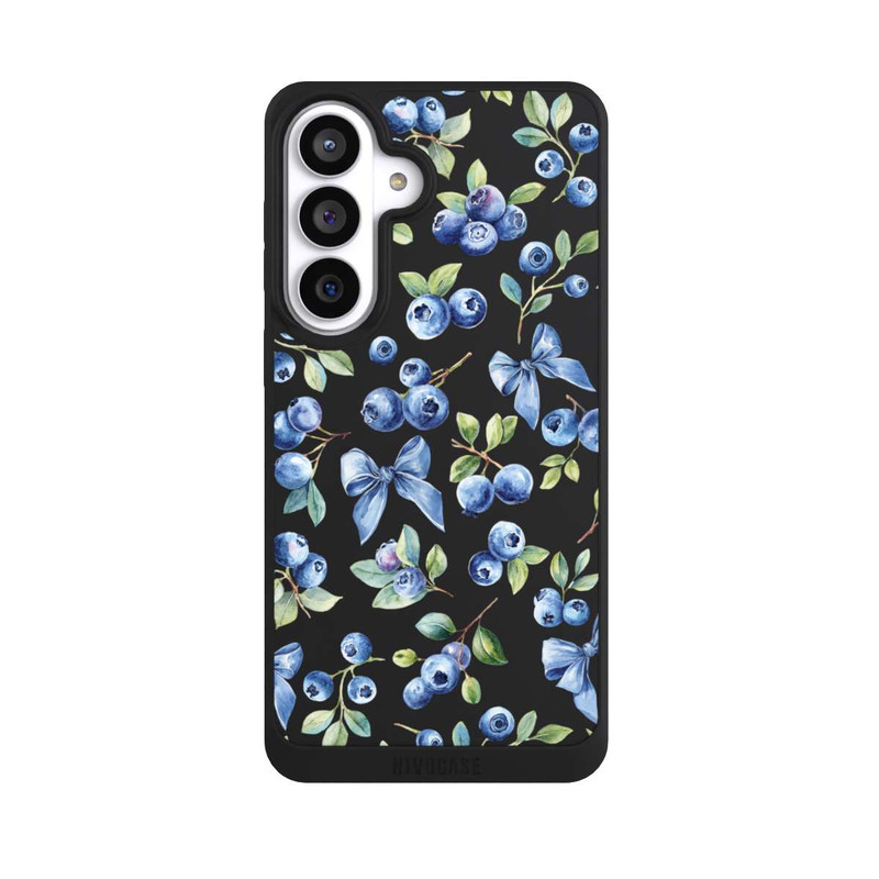 Galaxy S26+ NIVOpure Blueberry Bows Transparent with AI