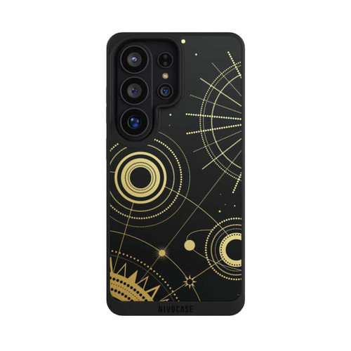 Samsung Galaxy S26 Ultra NIVOpure Black and Gold Look Abstract