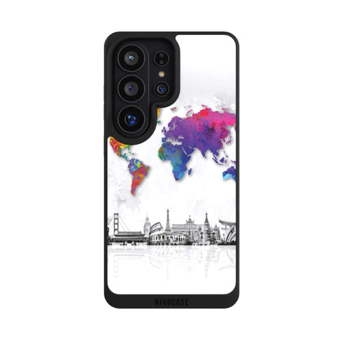 Samsung Galaxy S26 Ultra NIVOpure Worldmap with Skyline