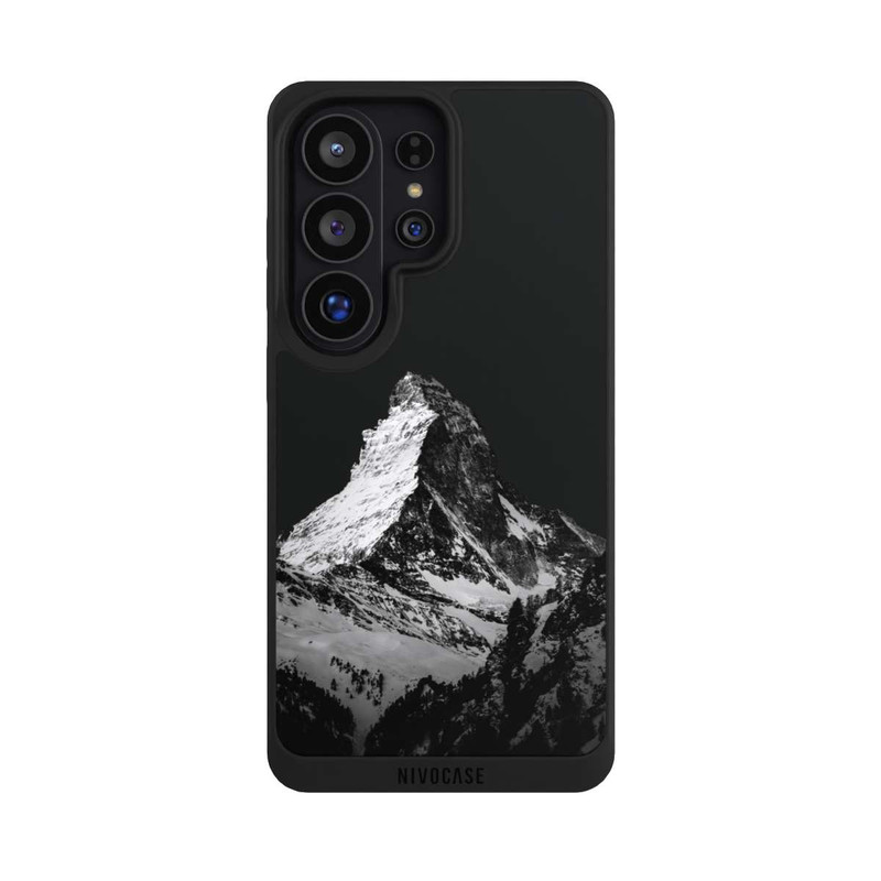 Galaxy S26 Ultra NIVOpure Snow Capped Mountains grey