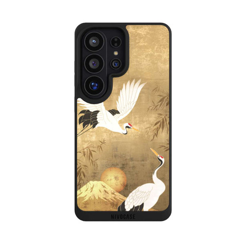 Samsung Galaxy S26 Ultra NIVOpure Cranes Gold Japan 1