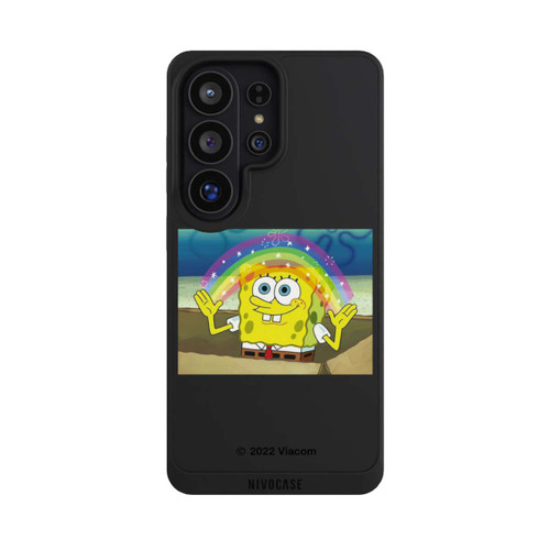 Samsung Galaxy S26 Ultra NIVOpure Spongebob - Rainbow Meme transparent