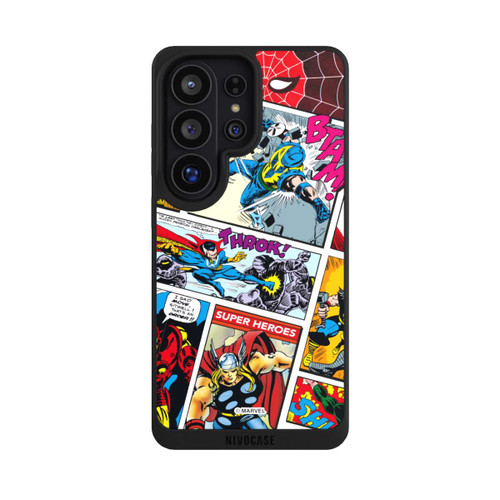 Samsung Galaxy S26 Ultra NIVOpure Marvel Retro Comic Blue