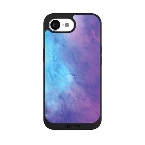 Apple iPhone 17e NIVOpure Watercolour Blue Pink Fade