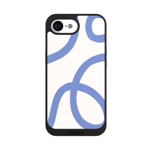 Apple iPhone 17e NIVOpure Blue Pattern